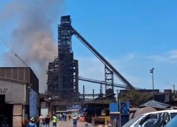 Se registra explosión en Arcelor Mittal en Lázaro Cárdenas