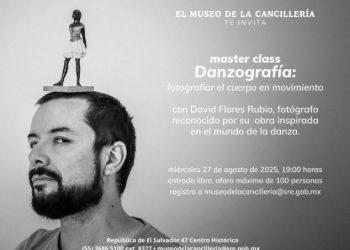 Llega la clase magistral “Danzografía, fotografiar el cuerpo en movimiento”
