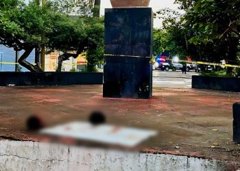 Encuentran dos cabezas humanas en glorieta de Apatzingán previo a informe de alcaldesa