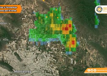 Nuevo León: Continúan lluvias aisladas en zona norte del estado