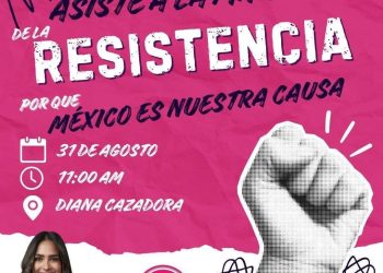 Alessandra Rojo de la Vega anuncia marcha contra autoridades federales y de la capital