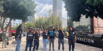 Reubican a grupo cannábico del Metro Hidalgo a la Glorieta de Violeta