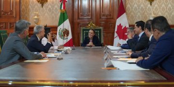 México y Canadá se reúnen para reforzar relación en medio de guerra arancelaria con EU