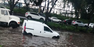 Lluvias y caos en Edomex