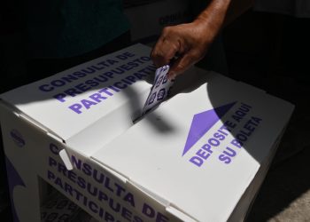 Participa solo el 4.04% de los capitalinos en la consulta de Presupuesto Participativo