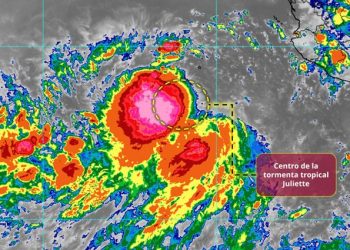 Se forma la tormenta tropical Juliette en costas del Pacífico mexicano