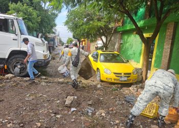 “Continuamos trabajando en la limpieza por lluvias en Querétaro y contamos con albergues suficientes”: PC del Estado