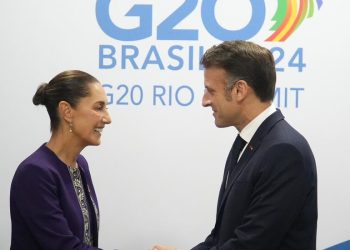 Emmanuel Macron visitará México, confirma Sheinbaum