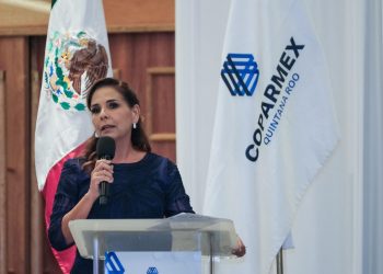 Mara Lezama acude a Toma de Compromiso del nuevo Consejo de Coparmex