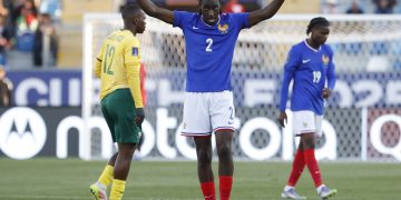 La selección de Francia dio inicio a la actividad del Mundial sub-20 con una victoria 2-1 ante Sudáfrica como parte de la actividad