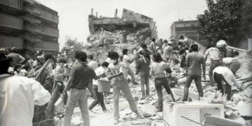 Crónica del terremoto del 19 de septiembre de 1985; por el reportero Sergio Perdomo Casado