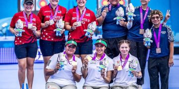 Maya Becerra, Mariana Bernal y Adriana Castillo ganan la primera medalla de oro de la historia en un Campeonato Mundial de Tiro con Arco, tras vencer a Estados Unidos en la final de Gwangju 2025.
