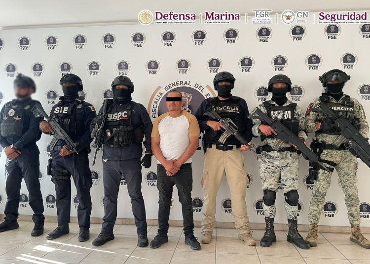 Detenido “El Silencio”, generador de violencia y objetivo prioritario en Michoacán y Guanajuato
