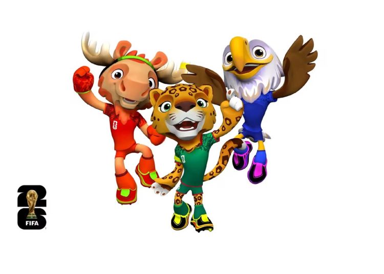 Maple, un alce canadiense; Zayu, un jaguar mexicano; y Clutch, un águila calva de Estados Unidos.