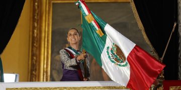 Claudia Sheinbaum da el Grito de Independencia