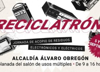 SEDEMA anuncia tres jornadas del Reciclatrón en septiembre