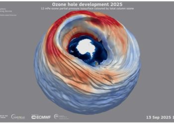 Copernicus Alerta: El agujero de Ozono se adelanta y supera la media