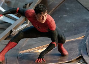 Tom Holland en el rodaje de Spider-Man: Brand New Day