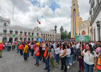 Veracruz se une al Simulacro Nacional 2025 con masiva participación