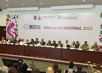 Simulacro 2025: Saldo blanco y participación histórica en CDMX