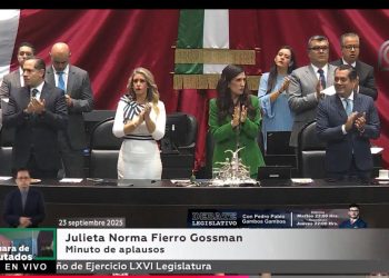 Pleno de diputados se consterna por muerte de Julieta Fierro y Mauricio Fernández Garza