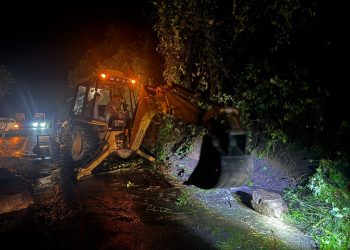 Deslave en carretera de Cuautepec, Hidalgo tras lluvias intensas