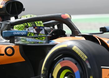 Norris respira en casa de Ferrari 