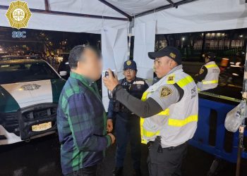 Más de mil 570 conductores no pasaron el alcoholímetro en la CDMX durante la temporada de verano