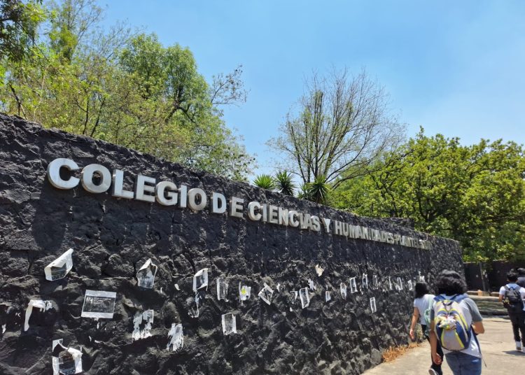 Alumnos del CCH-Sur de la UNAM piden mayor seguridad dentro del plantel y colocación de botones de pánico