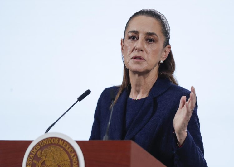 Claudia Sheinbaum toma medidas ante el gusano barrenador y ordena ampliar la inspección de ganado en México. EFE/ Isaac Esquivel