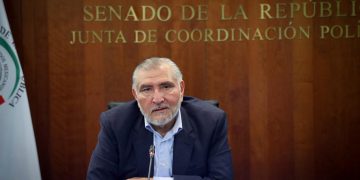 Adán Augusto en conferencia de prensa para aclarar datos del SAT