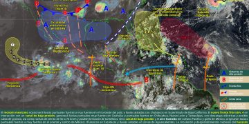 Clima: Se prevén lluvias en gran parte del país por huracán Narda