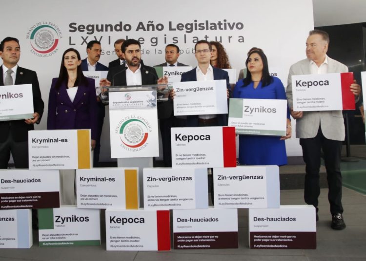 Senador Agustín Dorantes: Presenta la Ley Reembolso para garantizar medicinas a derechohabientes.