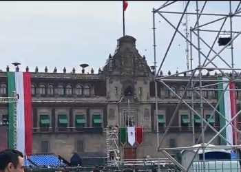 Morena celebra que Claudia Sheinbaum haga historia y sea la primera mujer presidenta que da el grito de Independencia