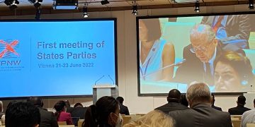 Iván Carrillo: Conferencia del Tratado de la Prohibición de Ensayos Nucleares en Viena, Austria