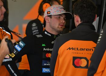 El piloto regiomontano Patricio O’Ward terminó su actividad en el Gran Premio de la Ciudad de México tras pilotar para la escudería