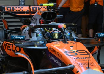 abla de tiempos del primer entrenamiento libre para el Gran Premio de Ciudad de México, el vigésimo del Mundial de Fórmula Uno