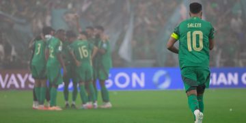 La selección de Arabia Saudí disputará su séptima fase final, la tercera de manera consecutiva, de una Copa del Mundo de fútbol