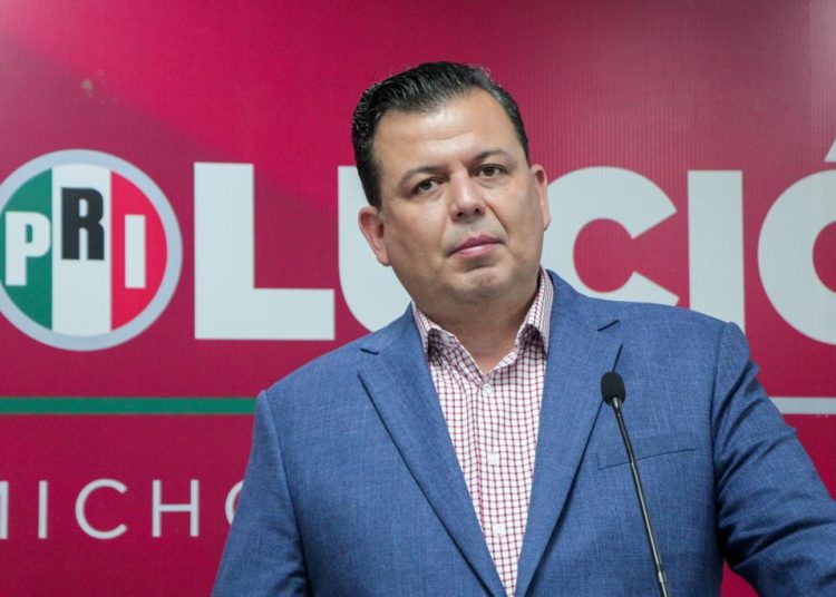 Guillermo Valencia, dirigente del PRI en Michoacán, habla sobre el asesinato de Bernardo Bravo