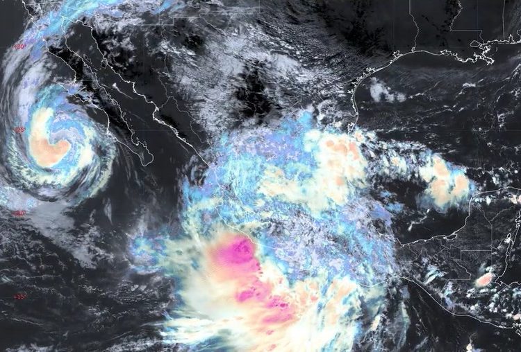 El Gobierno de México refuerza acciones de alertamiento y vigilancia ante la tormenta tropical Raymond: CONAGUA.
