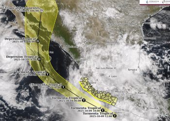 Suspenden clases por Raymond en la costa de Jalisco