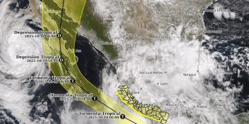 Suspenden clases por Raymond en la costa de Jalisco