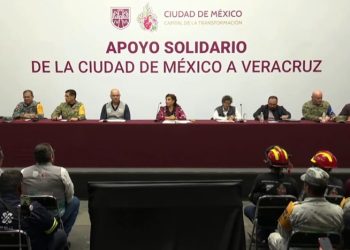 CDMX activa operativo solidario para Veracruz por Lluvias