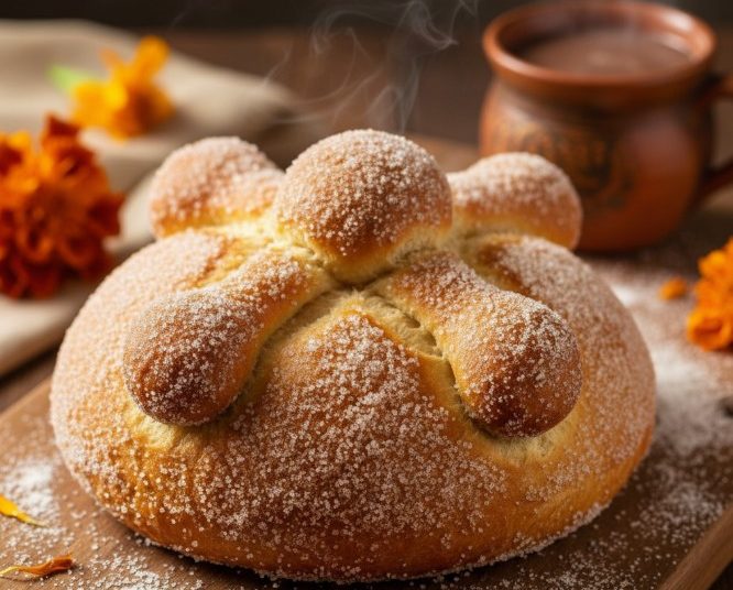 Venta de pan de muerto aumentará 40% esta temporada, estima CANAINPPA | IMAGEN REALIZADA CON IA