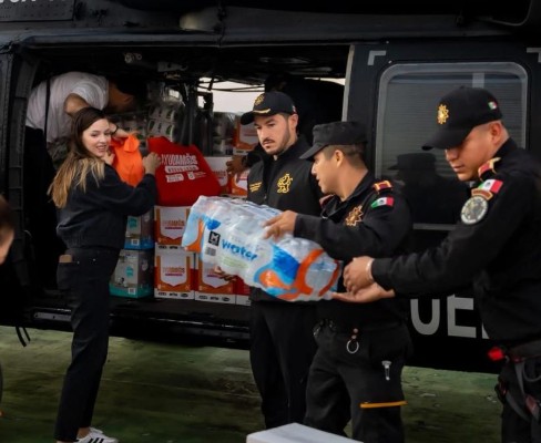 103 mil despensas han entregado a damnificados de Hidalgo