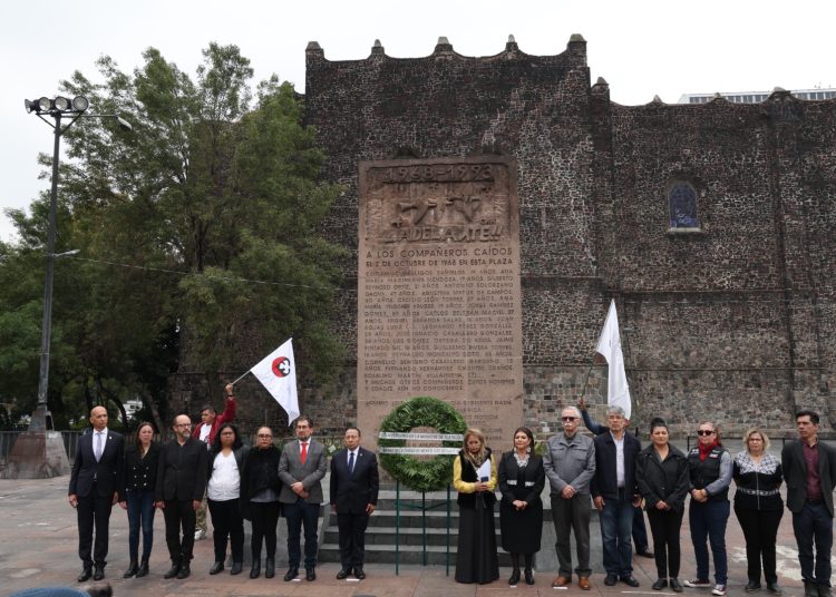 Clara Brugada Conmemora el 2 de Octubre y Renueva el Compromiso de Justicia