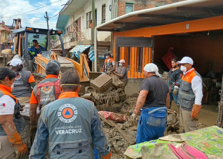 Veracruz: El Higo bajo el agua y 40 municipios afectados por Lluvias
