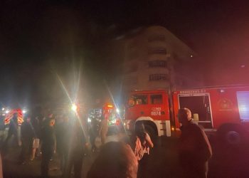 “Bomberos del Heroico Cuerpo de Bomberos de la Ciudad de México controlan el incendio en el restaurante La Soldadera, en la Alcaldía Cuauhtémoc.”