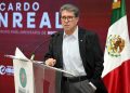 Exhorta Ricardo Monreal a cerrar filas con la presidenta ante presiones externas