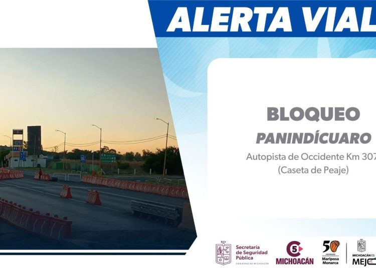 Campesinos michoacanos mantienen bloqueos en tres carreteras